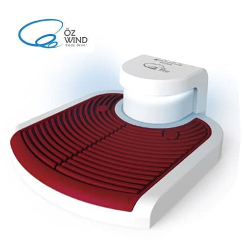 1pcs of OZwind Body Dryer Non Heater function available Modern Red Color 220V