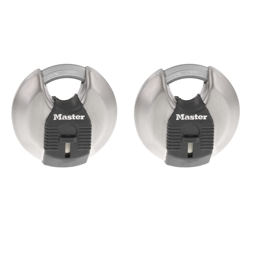 M40XTCCSEN Discus Padlock, Steel, Keyed Alike