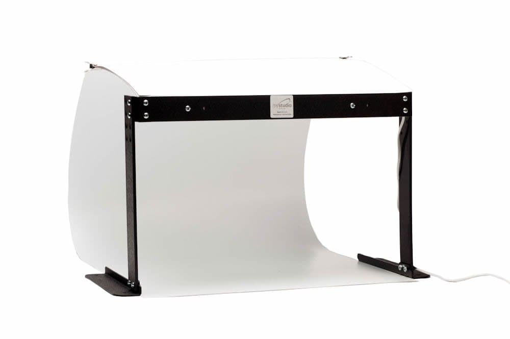 (PS5, Fluorescent Lighting) - MyStudio PS5 Portable Table Top Photo Studio Lightbox Kit with 5000K Lighting for Product Photography