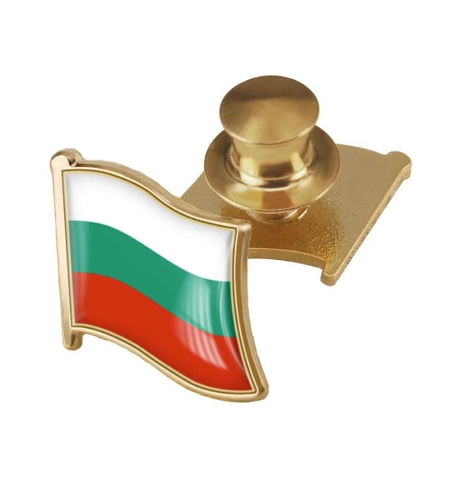 vmcoatdu Country Flag Backs Locking Pin Keepers Locking Clasp Pin Badge International Travel Brooch Metal Alloy Souvenir Pin 0.75x0.7 Inch Small Pin