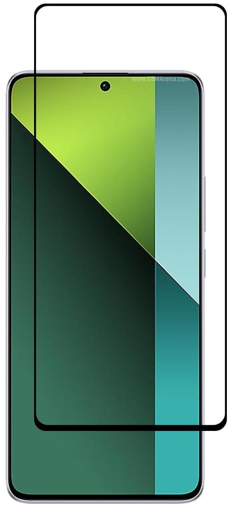 Screen protector compatible with Xiaomi Redmi Note 13 Pro, Screen Protector Tempered Glass [Anti-Glare][HD Full Coverage][Easy Installation][9H Hardness]
