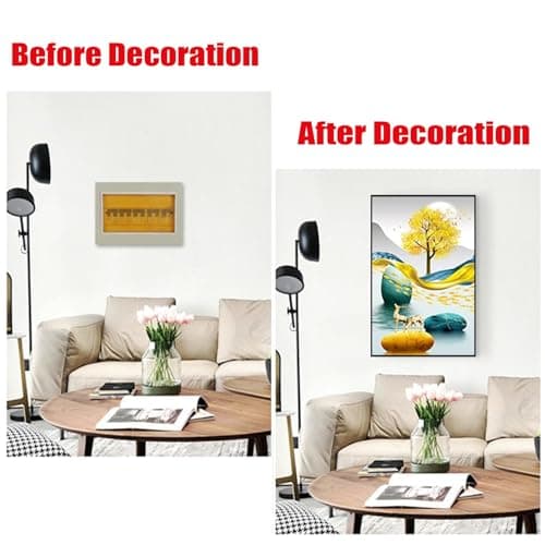 Electrical Panel Cover Decorative, Breaker Box Cover Decorative, Meter Box Decorative Painting, Wall Mounted Hide Fuse Box Cover Cabinet(B,35x45cm/14x18in)