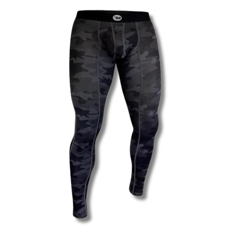 Real Men ABCD Pouch Compression Pants - 1, 2 & 3 Pack, Mens Leggings, Yoga Pants, Tights, Base Layer Men Cold Weather