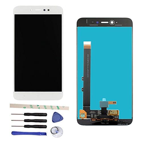 LCD Display Touch Screen Digitizer Assembly Replacement for Xiaomi Redmi Note 5A Prime 5.5" (3GB RAM 32GB ROM) (White)