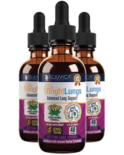 Bright Lungs - Lung Detox Support Supplement to Help Maintain Overall Lung & Respiratory Health - Grindelia, Lobelia, Licorice, Wild Cherry & More!