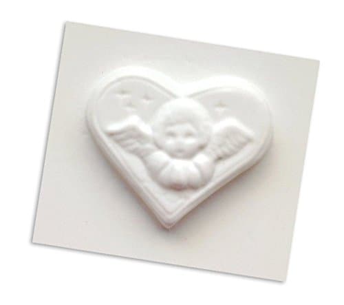 Spinnrad Mold heart praying angel