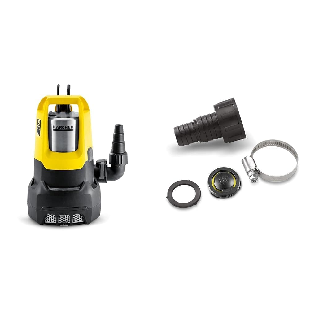 SP 22000 Dirt Submersible Pump with Level Sensor – Powerful 1000W Water Pump for Dirty Water Removal up to 22,000 l/h