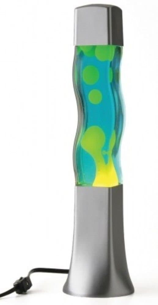 Groovy Yellow and Blue Motion Lamp