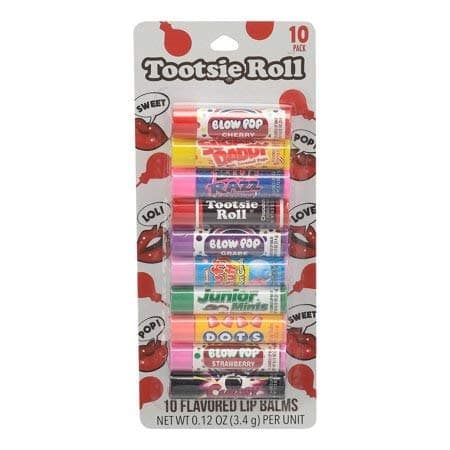 Tootsie Roll 10 ct Lip Balms