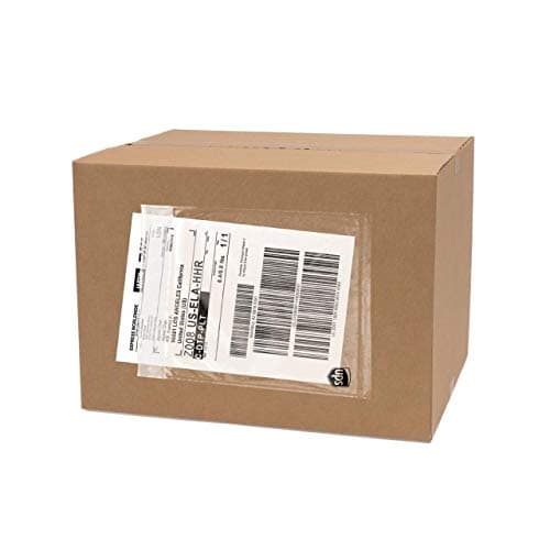 50 Pack UPS Label Pouches 6.5” x 10”| Packing List Envelope | Commercial Grade UPS Pouches | Shipping Label Pouches | Mailing Pouches | UPS Pouches | UPS Label Pouch | Labels for Storage Bins