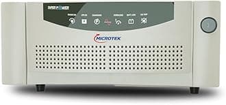 Microtek Super Power 1100 Advanced Digital 950VA/12V Inverter, Support 1 Battery With 3 Year Warranty for Home, Office & Shops