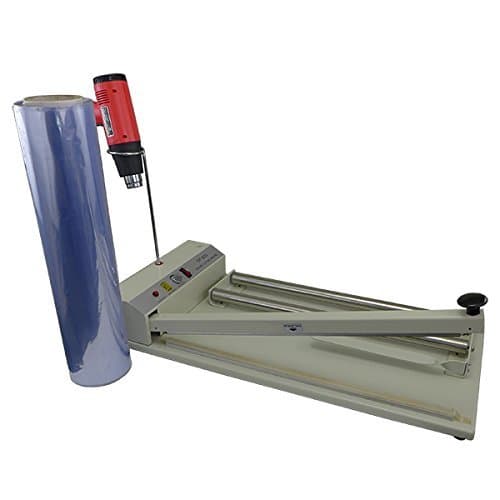 Easyway 24" Shrink Wrap Machine (Include Heat Gun and 500 Feet Shrink Centerfold Film