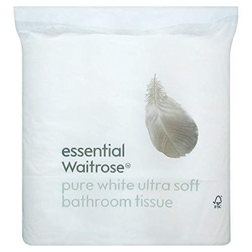 Essential Waitrose Ultra Soft Toilet Tissue White 9 per Pack