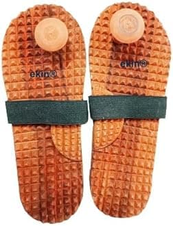 EKINEKIN Wooden Sleeper for Blood Circulation Manual Foot Massager Slippers For Men and Women (6)