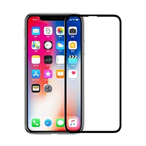 Dowin 6D Explosion-proof full-cover tempered glass for IPHONE XS MAX 6.5 inch screen protector with black frame used Safety packing box