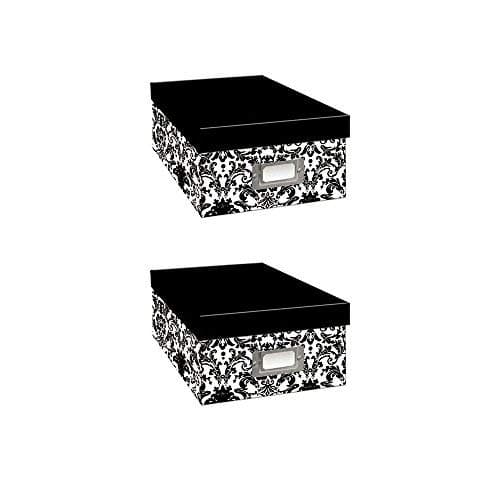 Pioneer Black & White Photo Storage Assorted Designs (Two Pack)