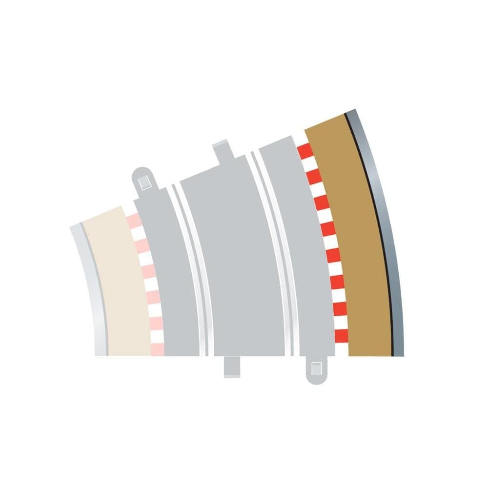 Hornby Hobbies Scalextric Radius 3 Curve Outer Border & Barrier