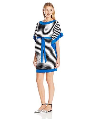Women's Maternity Short Sleeve Kaftan with Tie
