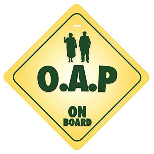 KaaHego O.A.P ON Board Safty Windows Car Sticker (Pack of 2) CV-143