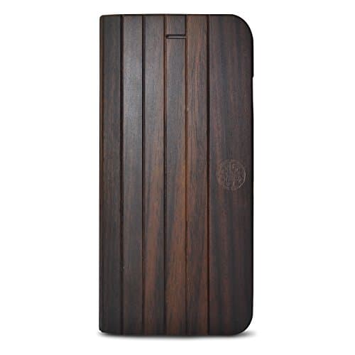 Reveal Wood Folio Case Compatible with iPhone 7/8 & iPhone SE 2020 Version with Viewing Stand Shop - Natural Eco-Friendly Wooden Design (Wood, 7/8 / SE 2020 Version)