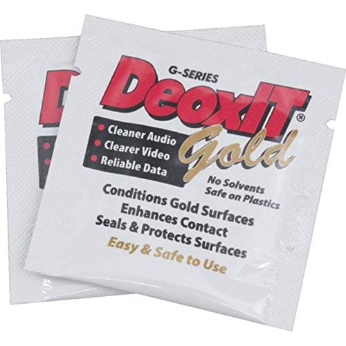 Caig, Deoxit Gold, Wipes, 50/pk