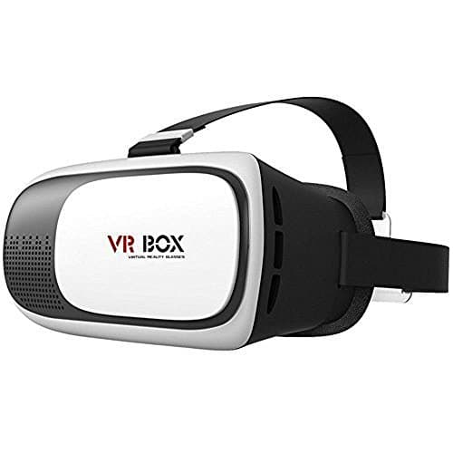 FULY VR BOX 2.0 Virtual Reality Headset 3D VR Box Latest Upgrade II Glasses Virtual Reality Mobile Phone 3D Movies for iPhone and Other 3.5"-6.0" Cellphones