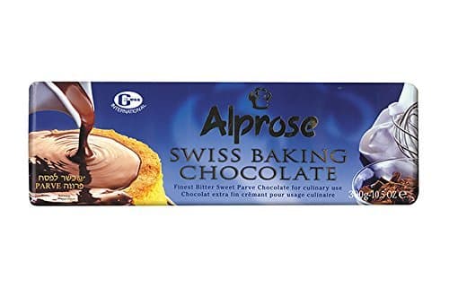 Alprose Swiss Baking Chocolate KFP 10.5 Oz. Pack Of 3.