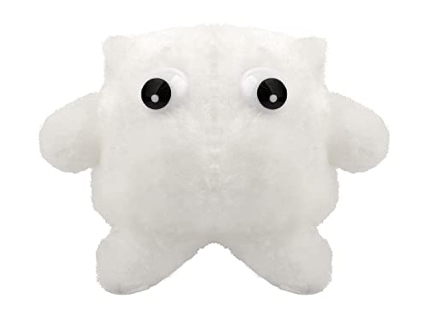 White Blood Cell Plush - Educational Get Well Gift, Learn How these Heroic Cells keep you Healthy, Includes Info Card, Health, Immune System, Medical, Biology gift and Learning Tool