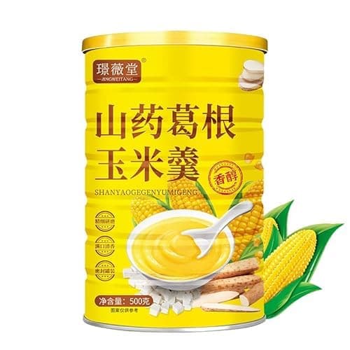 Chinese Corn Soup 17.64 oz/Can, Instant Breakast Corn Soup, Corn Juice, Corn Paste, Breakfast Congee, Chinese Yam Corn Soup, Chinese Corn Soup, Instant Corn Paste, Healthy Convenient (1can)