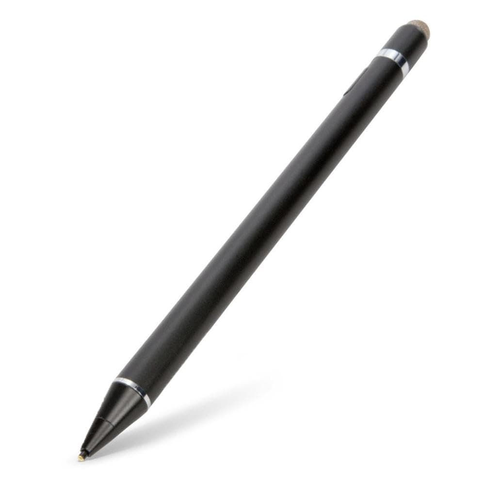 BoxWave Universal AccuPoint Active Stylus, Electronic Stylus with Ultra Fine Tip - Jet Black, Stylus Pen for Smartphones and Tablets