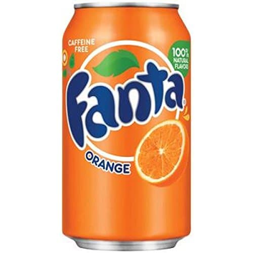 Fanta Orange Can - 24ct Case