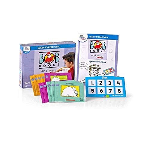hand2mind Bob Books & Versatiles Sight Words Set, First Reader Books, Learn to Read, Phonemic Awareness & Phonics Workbook, Toddler Learning Activities, Kindergarten Homeschool Supplies