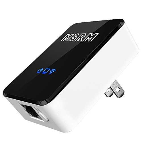 DEBBIECTY MSRM US300 300Mbps Wireless-N WiFi Range Extender, 2.4 GHz WiFi Repeater With 360 Degree Full Coverage