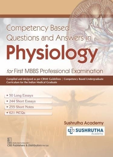 Competency Based Questions and Answers in Physiology: For First MBBS Professional Examination Paperback – 30 Jan. 2021