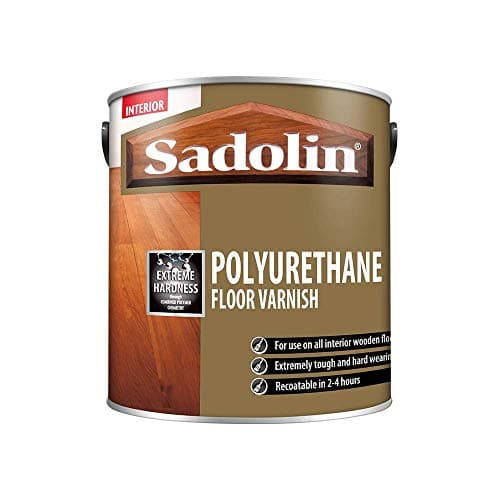 Sadolin Polyurethane Floor Varnish 2.5 litre Gloss