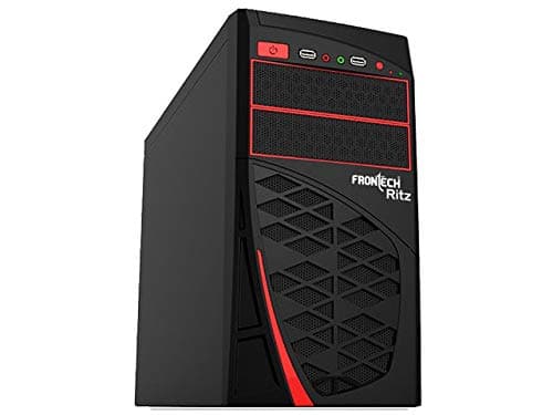 Computer Case with SMPS Frontech Ritz microATX.µATX, Supports only microATX Motherboard is 9.6 × 9.6 inches (244 × 244 mm) powercord Included