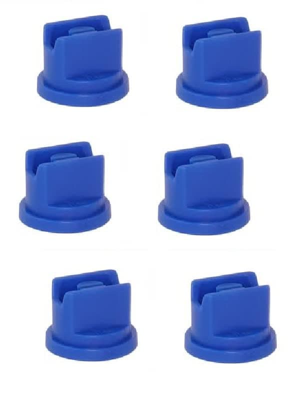Pack of 6 - Greenleaf Spraymax Extended Range Blue Spray Tip 110° Farmer Bob's Parts SMP11003