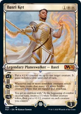 Magic: The Gathering - Basri Ket - Foil - Showcase - Core Set 2021