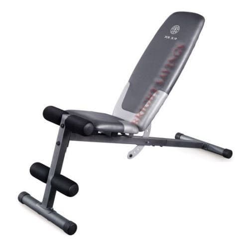 Gold's Gym Utility Bench Exercise Weight Lifting Workout