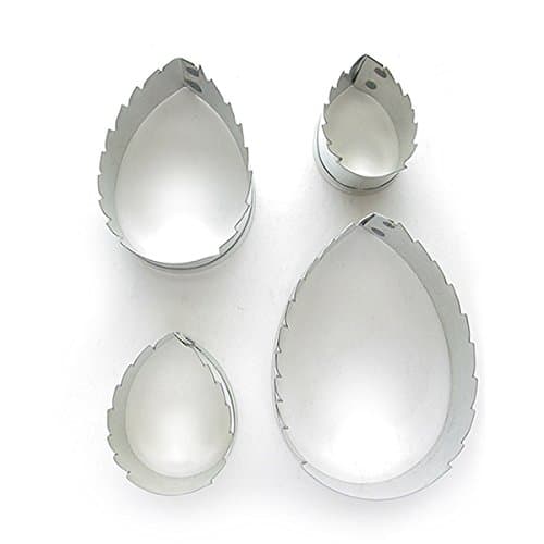 Rose Leaf Cutter Set (4 sizes) by WSA