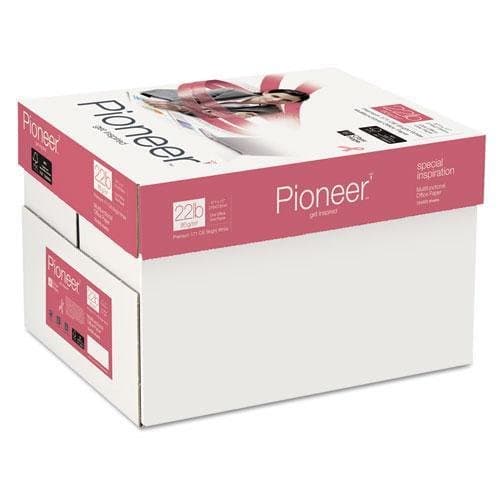 PIO1122F Multipurpose Paper, 99 Brightness, 22 lbs., 8-1/2 x 11, Bright White, 5000/Ctn