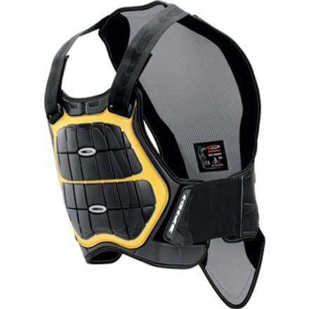 Spidi Defender Armor Vest - 5'7" - 5'11" /Yellow/Black