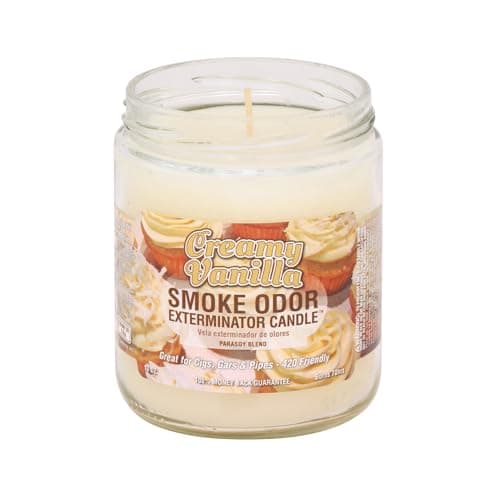 Odor Exterminator Candle Creamy Vanilla 13oz