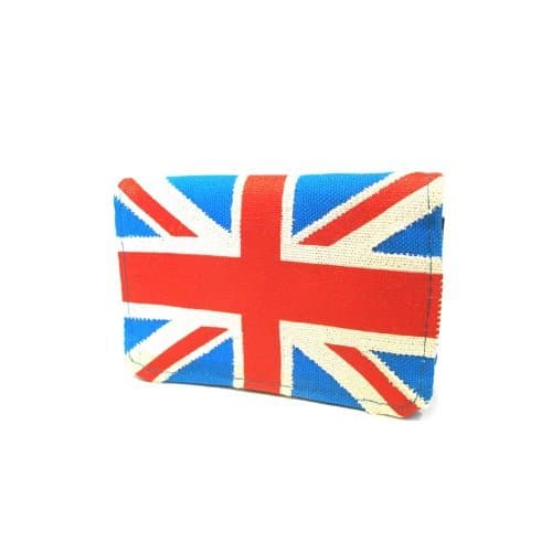 Handmade Union Jack Slim Wallet