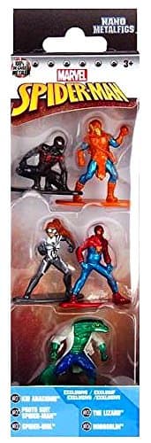 Nano Metalfigs Marvel Spider-Man 5-Pack Set 1
