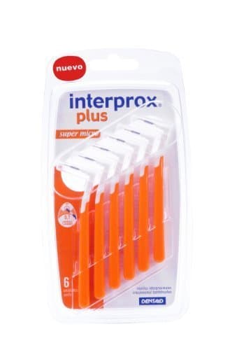 INTERPROX PLUS Super Micro 0.7mm Orange 6 Brushes by DENTAID Srl