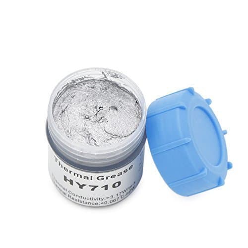 Halnziye20Gram Silver Compound Thermal Conductive Grease Paste for CPU GPU Chipset Ovens Cooling
