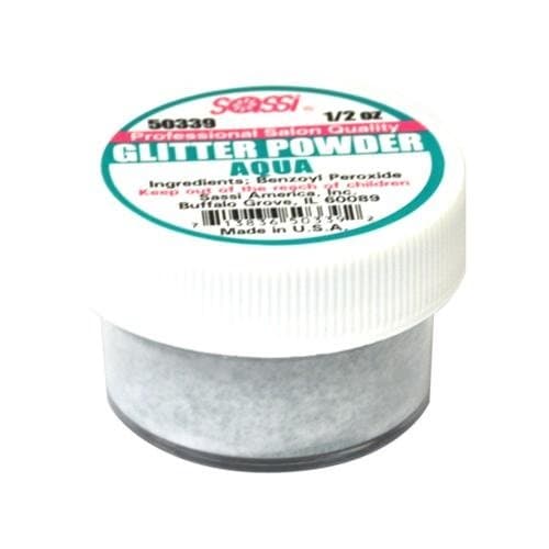 Sassi Glitter Powder Aqua (1/2)oz #50339