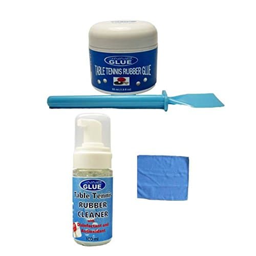 Table Tennis Rubber Glue and Cleaner Set