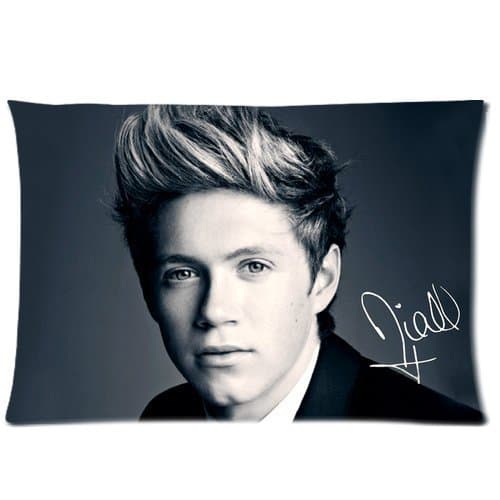 Vintage Charming Niall Horan 1D One Direction Custom Rectangle Pillowcase Pillow Cases Cover 20x30 (two side)